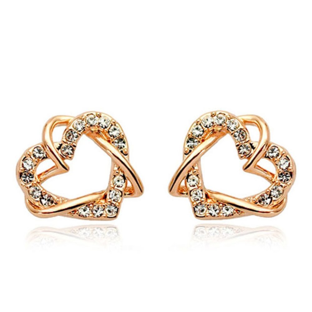 Rose Gold Stud Earrings ZBLXLX07120